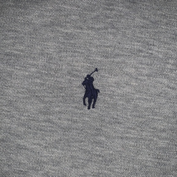 Polo Ralph Lauren Grey Polo Tee - Picture 2 of 3